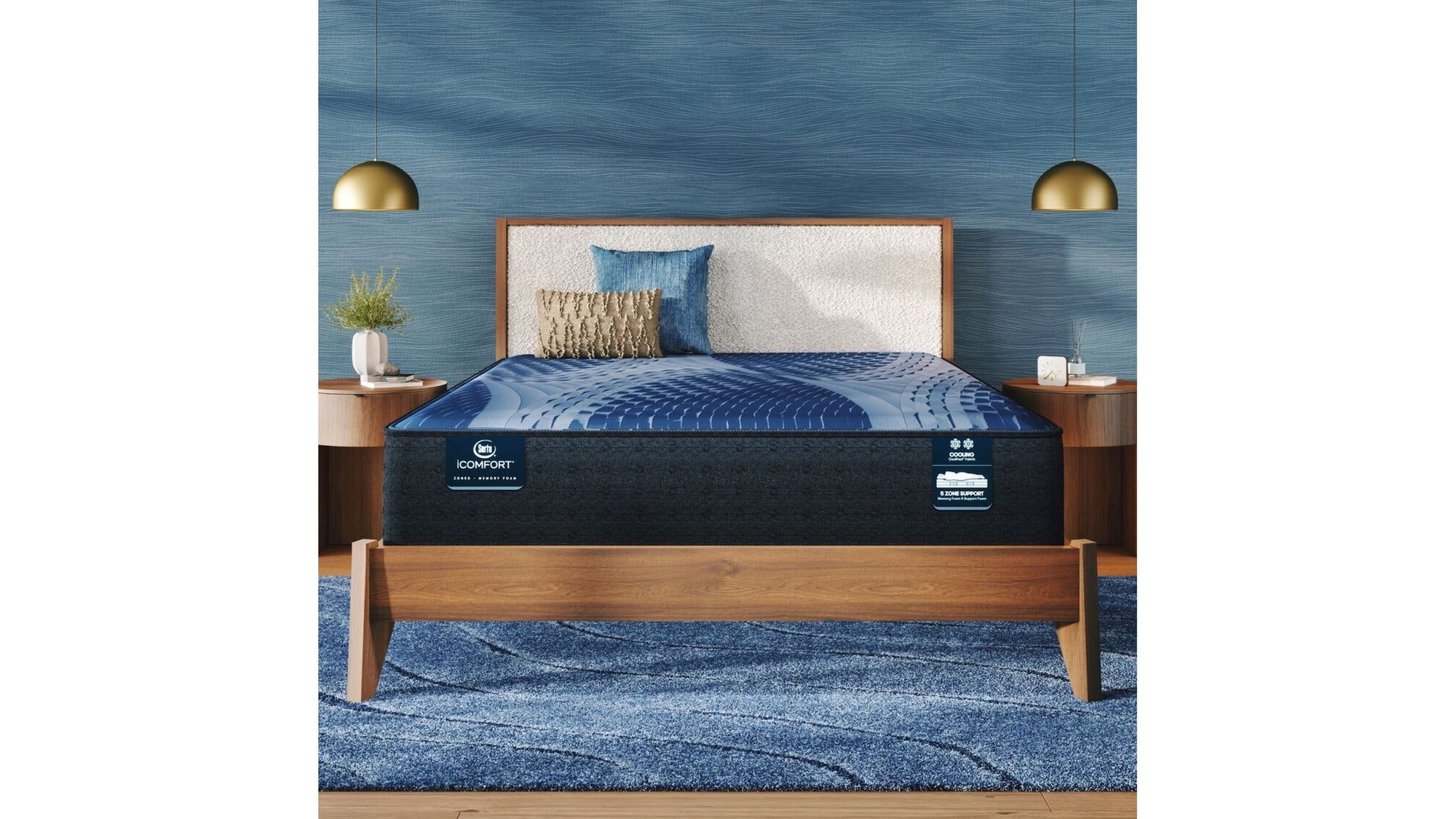 iComfort - 14" Aspire Memory Foam Plush Mattress