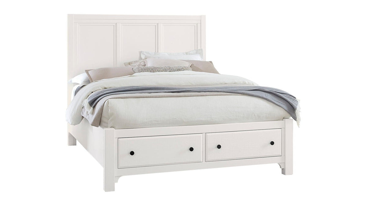 Cool Farmhouse - Panel Footboard Storage Bed