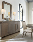 Modern Mood - Raffia Landscape Mirror