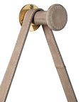 Heather - Hanging Mirror - Beige