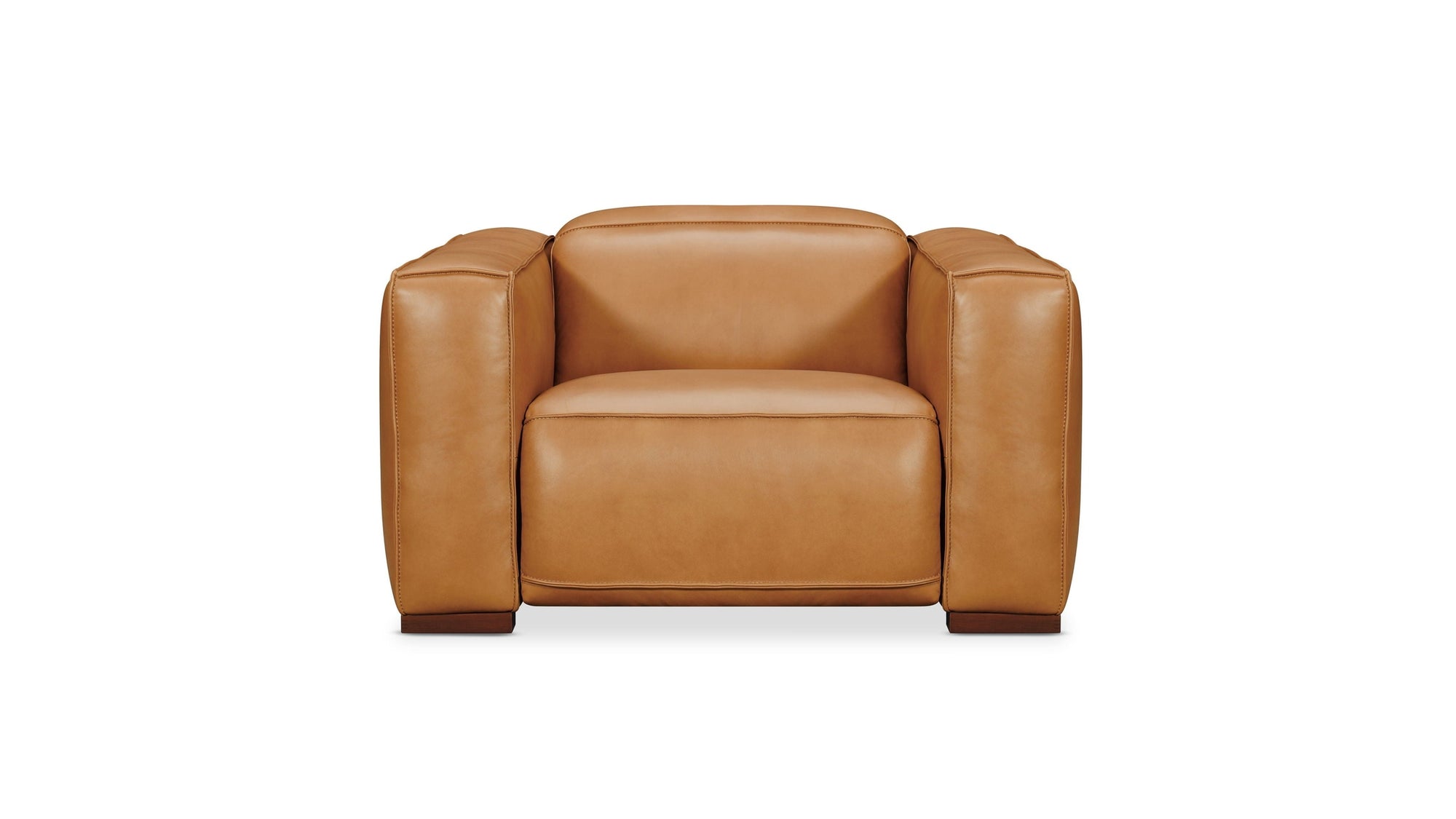 MS - Fresco Power Recliner With Power Headrest - Light Brown