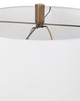 Link - Brushed Gold Floor Lamp
