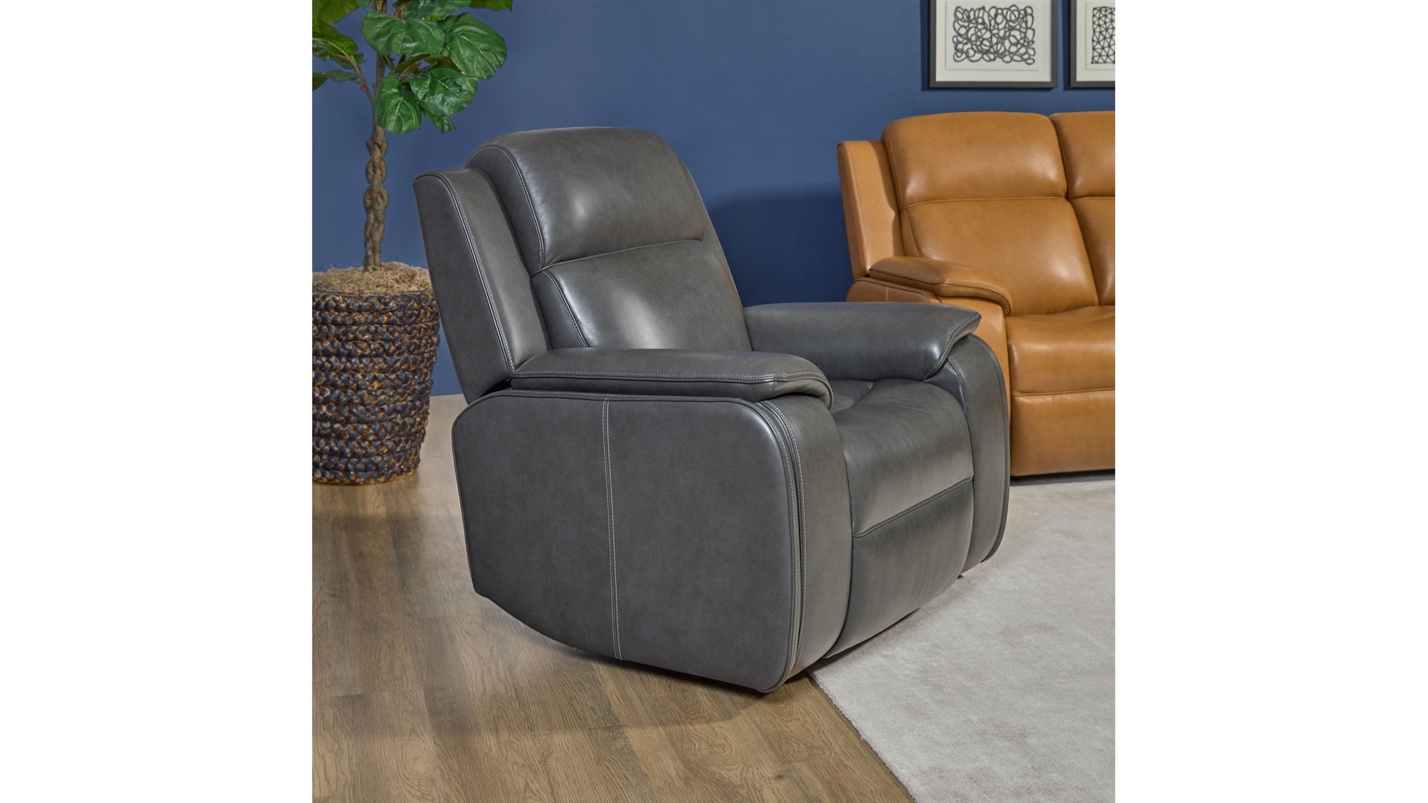 Ziggy - Power Recliner With Power Headrest, Lumbar, Heat & Massage