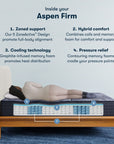 Perfect Sleeper Hybrid - 12.5" X Aspen Firm Mattress