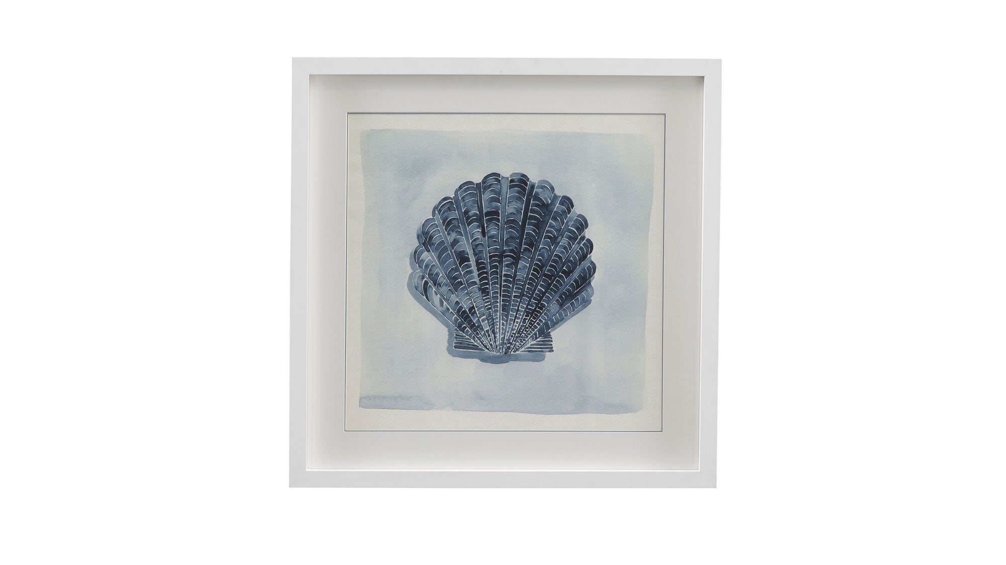 Treasure II Framed Print - Blue
