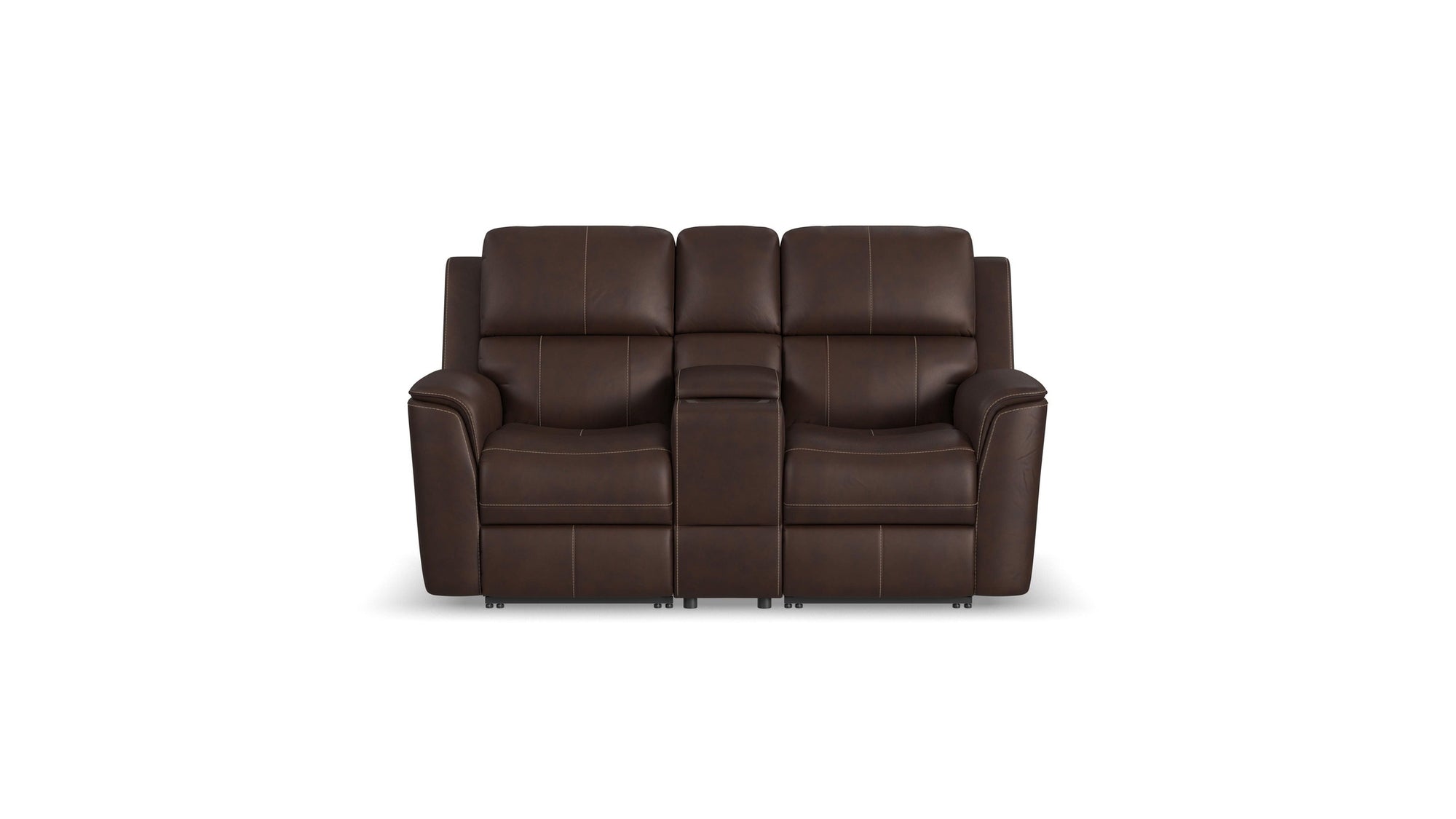 Henry - Power Reclining Loveseat With Console &amp; Power Headrests &amp; Lumbar