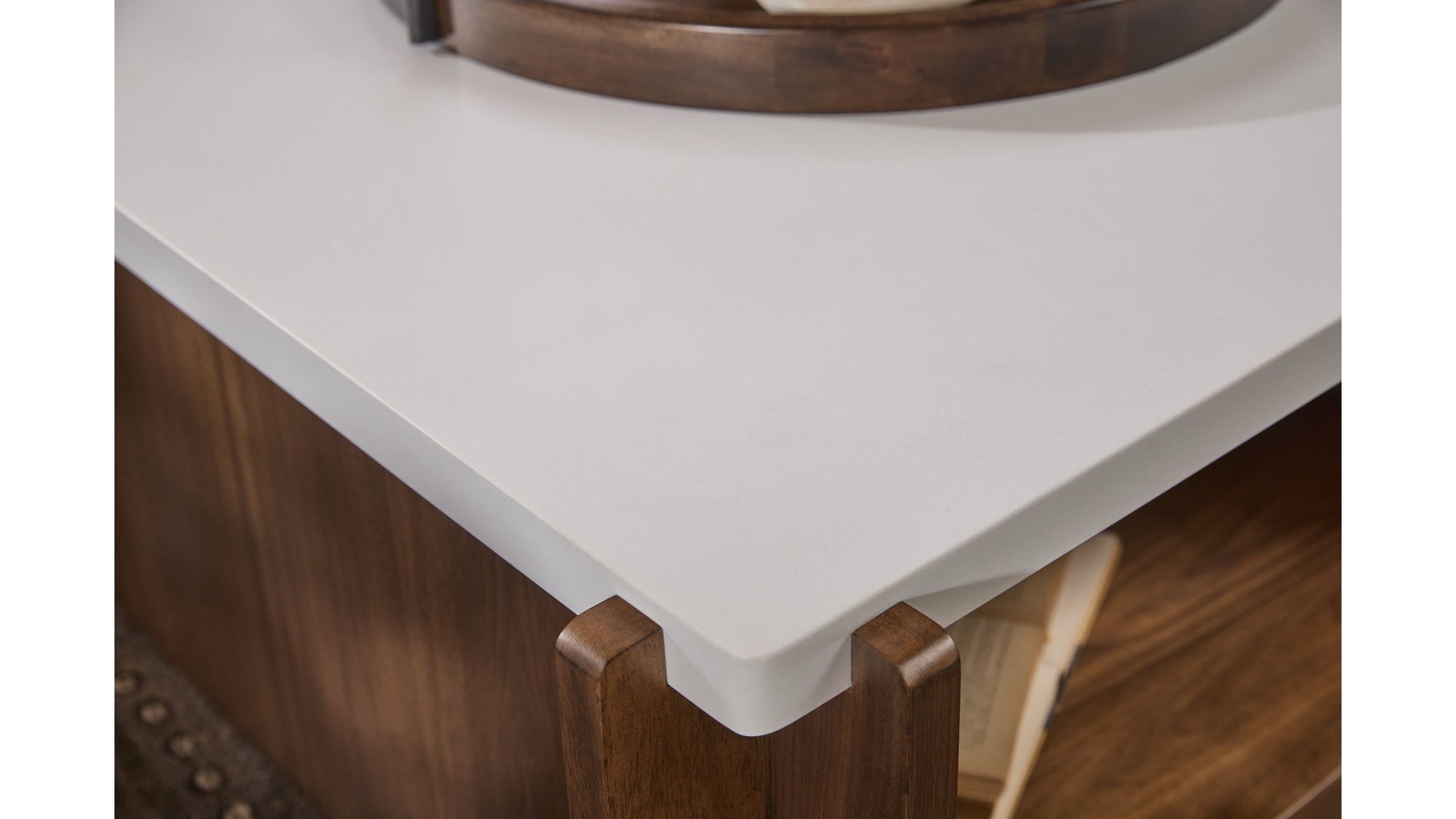 Lincoln - Square Coffee Table With Casters - Light Brown