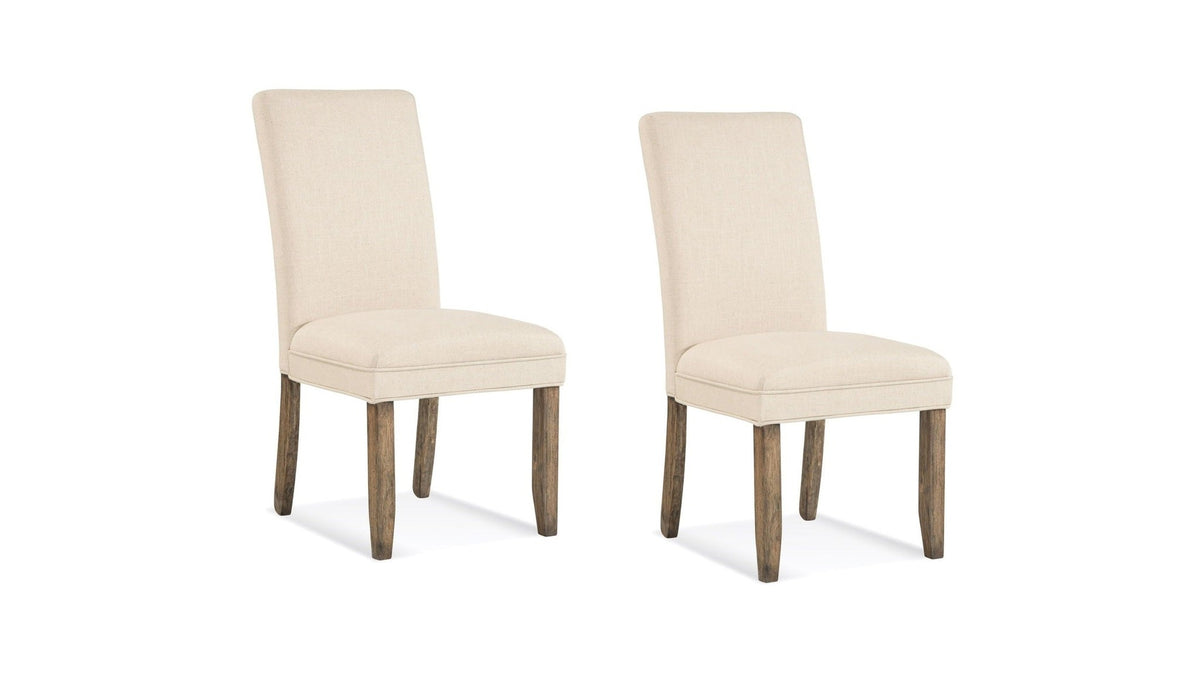 Colby - Parsons Chair Set of 2 - White