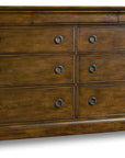 Archivist - 9-Drawer Dresser - Dark Brown