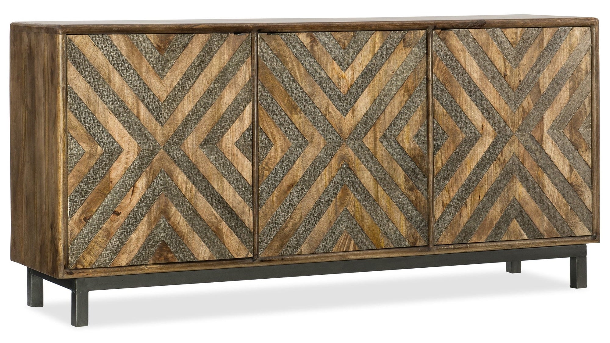 Commerce And Market - 69" Serramonte Entertainment/Accent Console - Light Brown