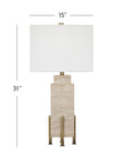 Iris - Table Lamp - Beige