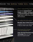 Beautyrest Black Hybrid - 14.5" Series Three XCS Firm Mattress