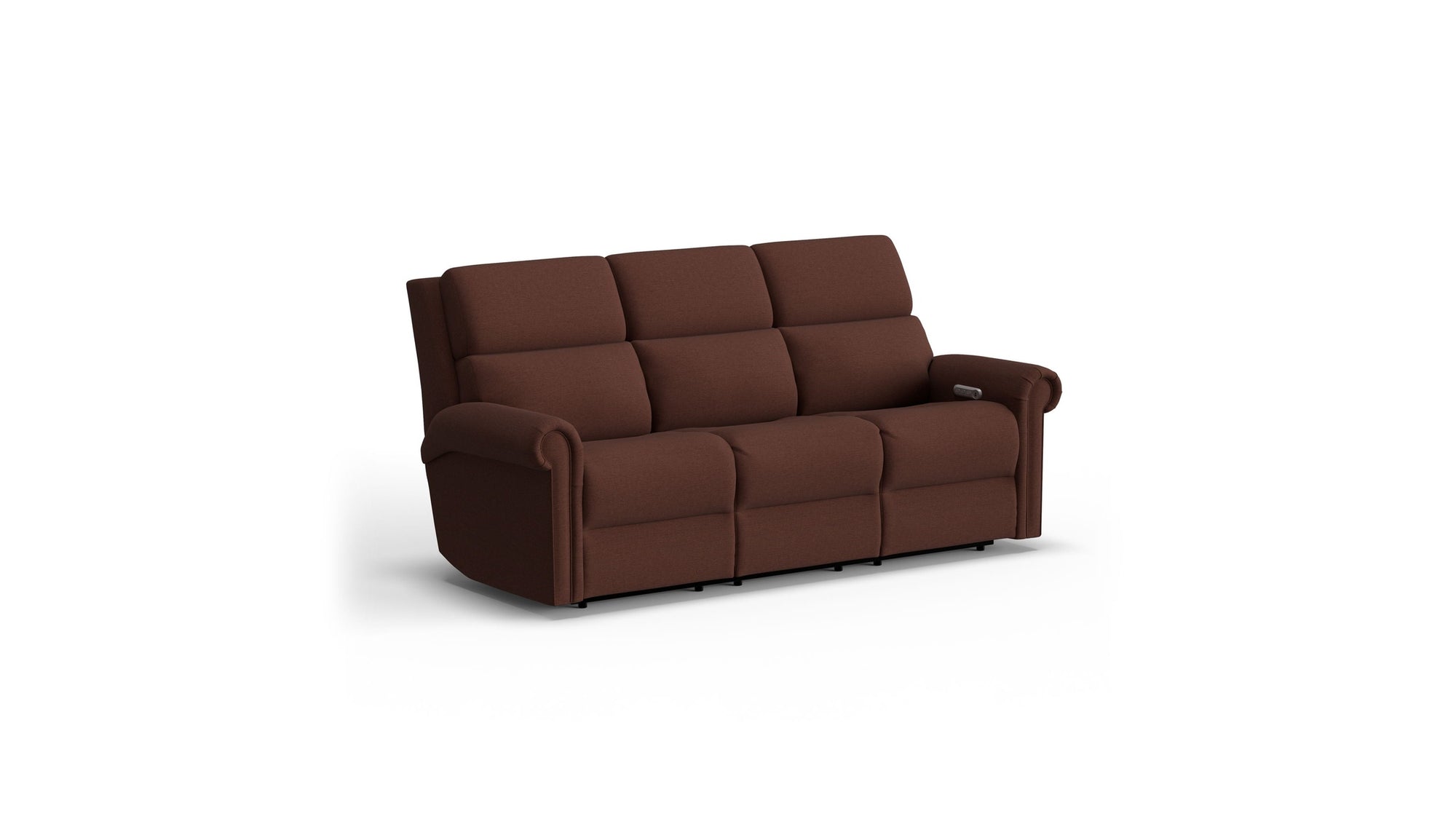 Bernard - Power Reclining Sofa With Console, Power Headrest, &amp; Lumbar
