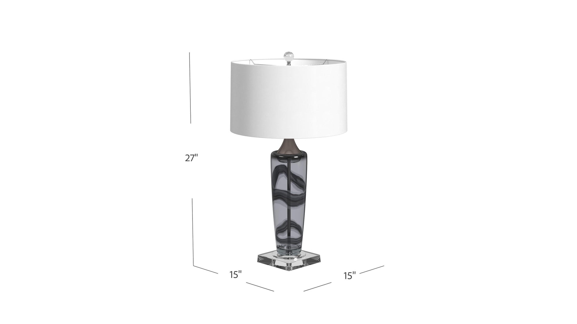 Nikola - Table Lamp - Gray
