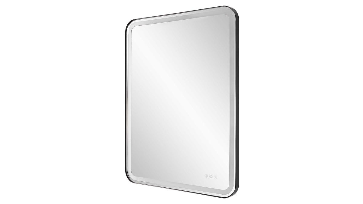 Crofton - Lighted Large Mirror - Black