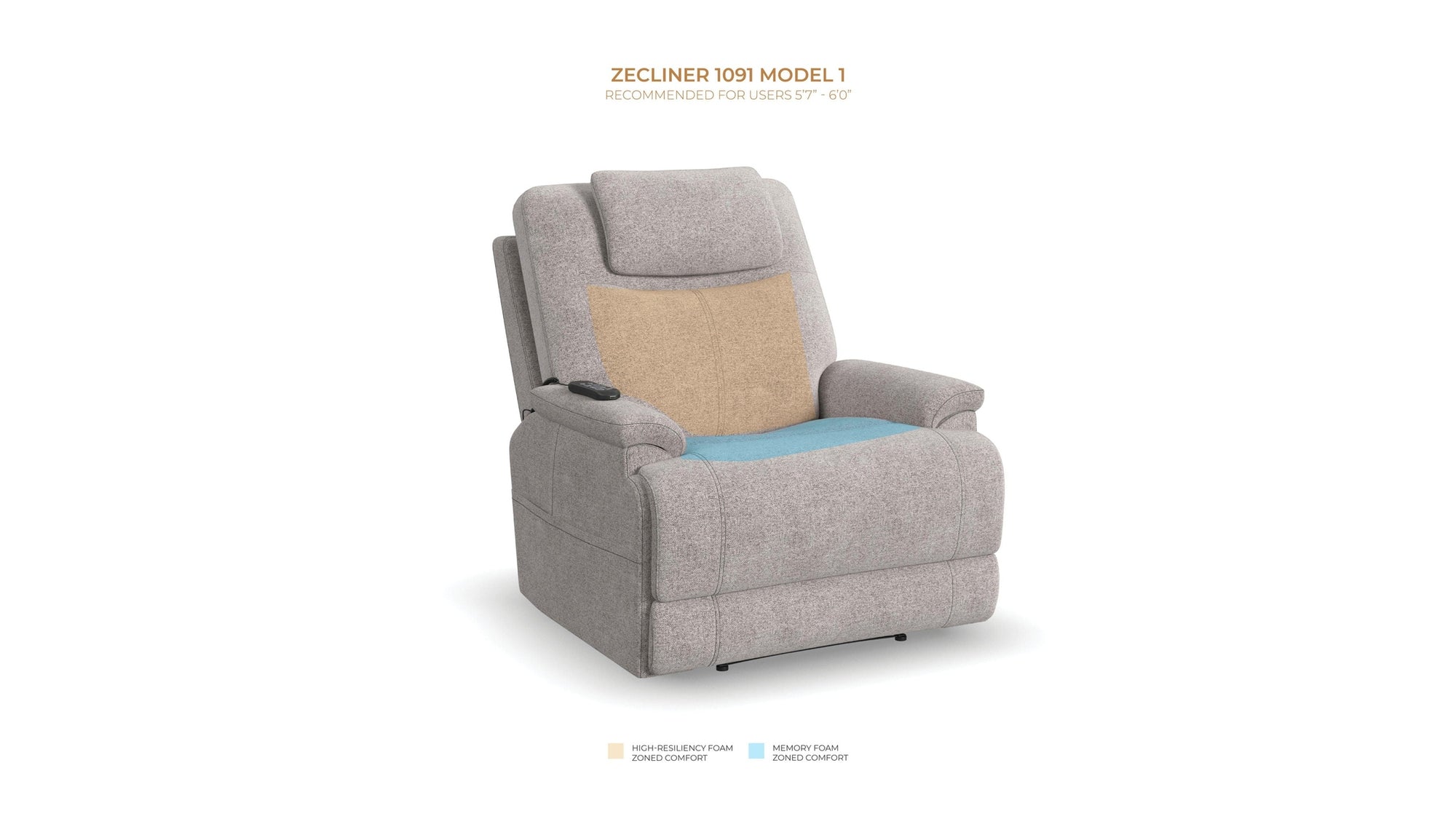 Zecliner Model 1 - Power Sleep Chair