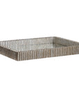 Talmage - Mirrored Tray - Silver