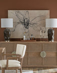 Sonnet - Dining Credenza - Dark Gray