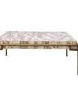 Nala - Coffee Table - Beige / Gold