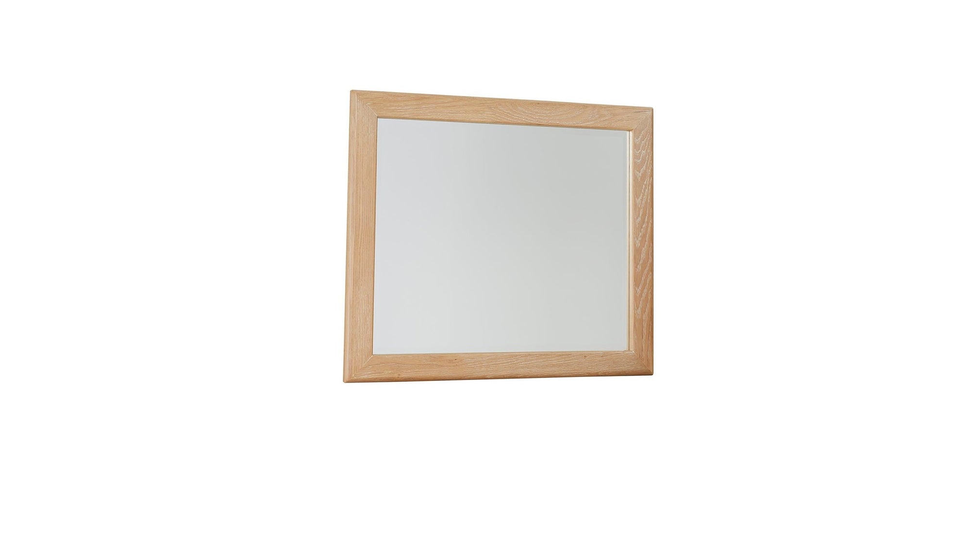 Crafted Oak - Landscape Mirror Beveled Glass