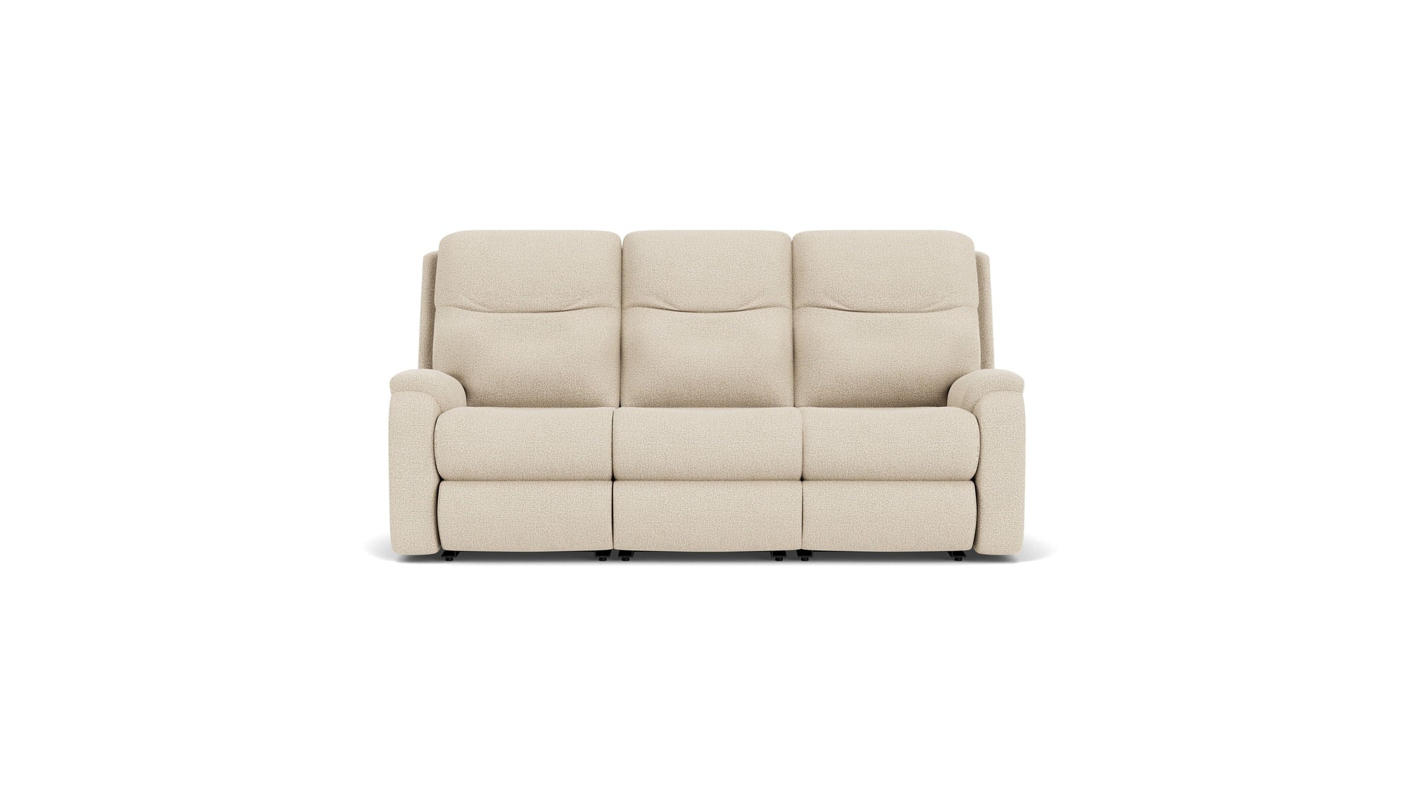 Penn - Transitional Fabric Power Reclining Sofa With Power Headrests & Lumbar