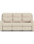 Penn - Transitional Fabric Power Reclining Sofa With Power Headrests & Lumbar