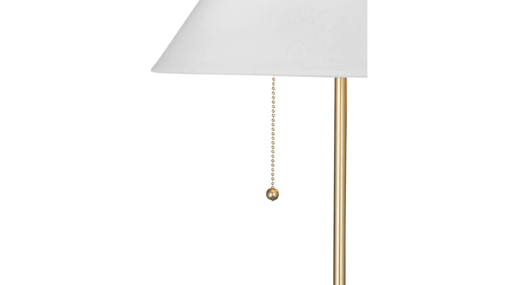 Winfield - Table Lamp - White / Brass