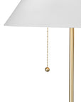 Winfield - Table Lamp - White / Brass