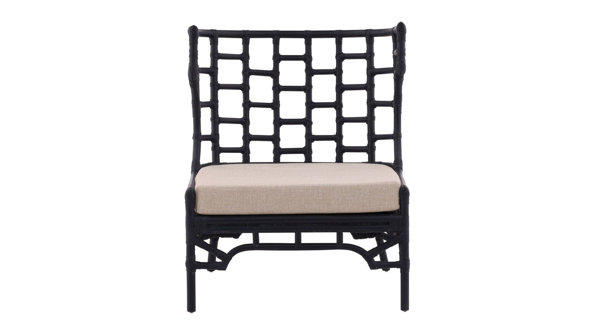 Palma - Occasional Chair - Blue / Beige