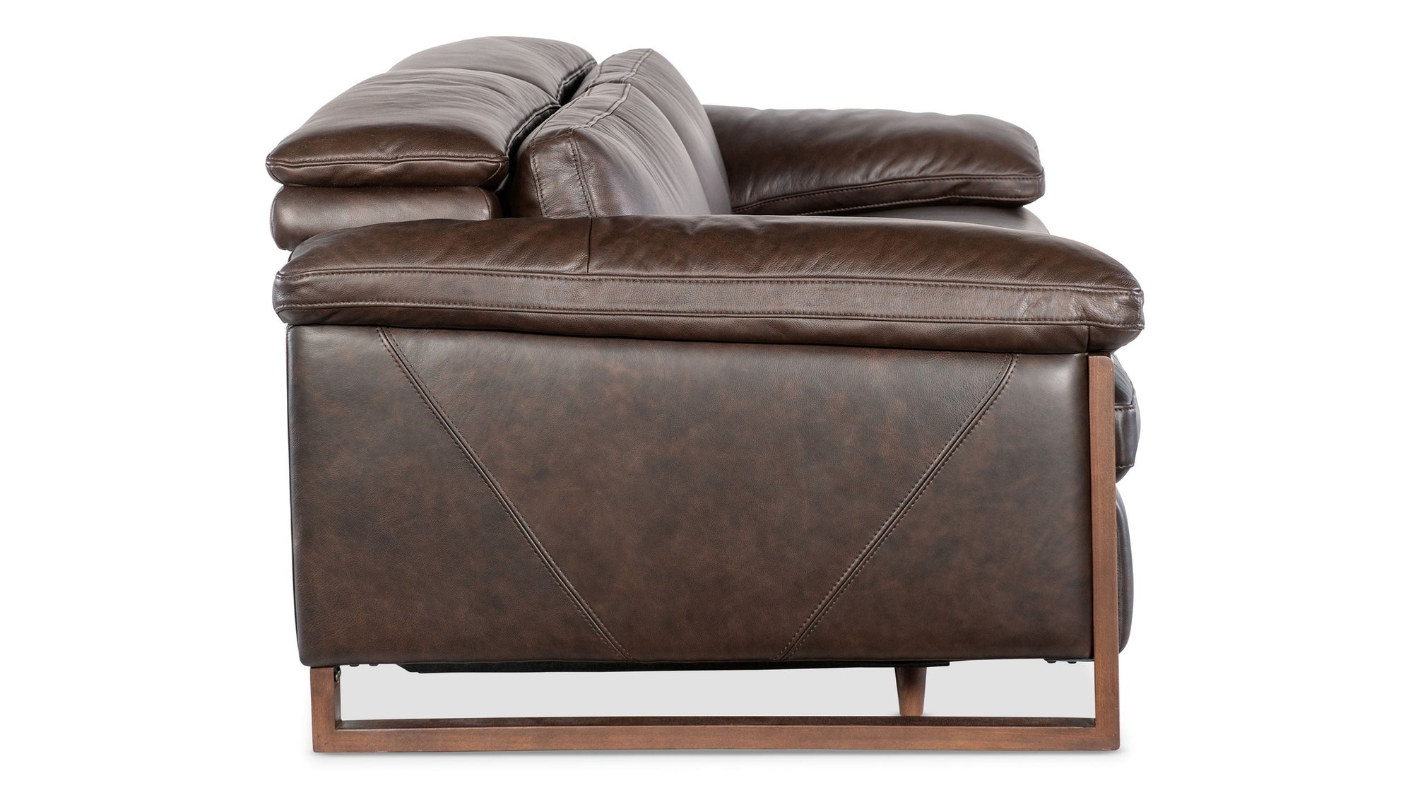 Jericho - Power Sofa With Power Headrest - Brown