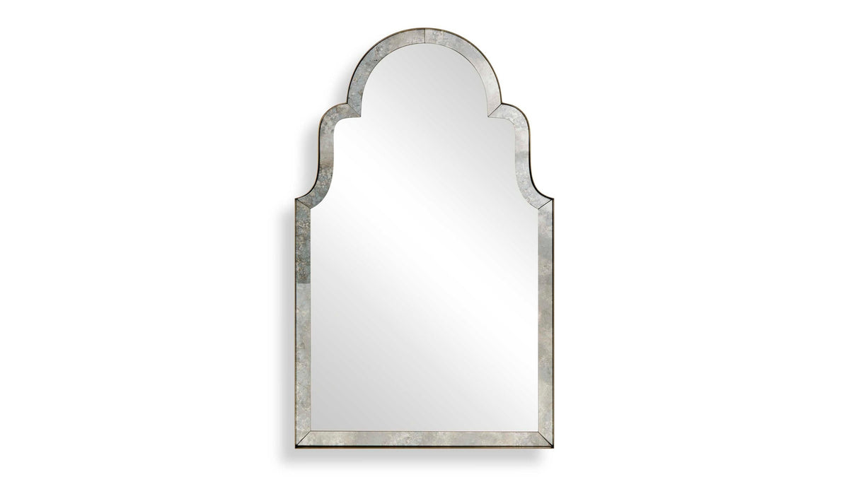 Brayden - Antique Arch Mirror - Plated Antique Brass