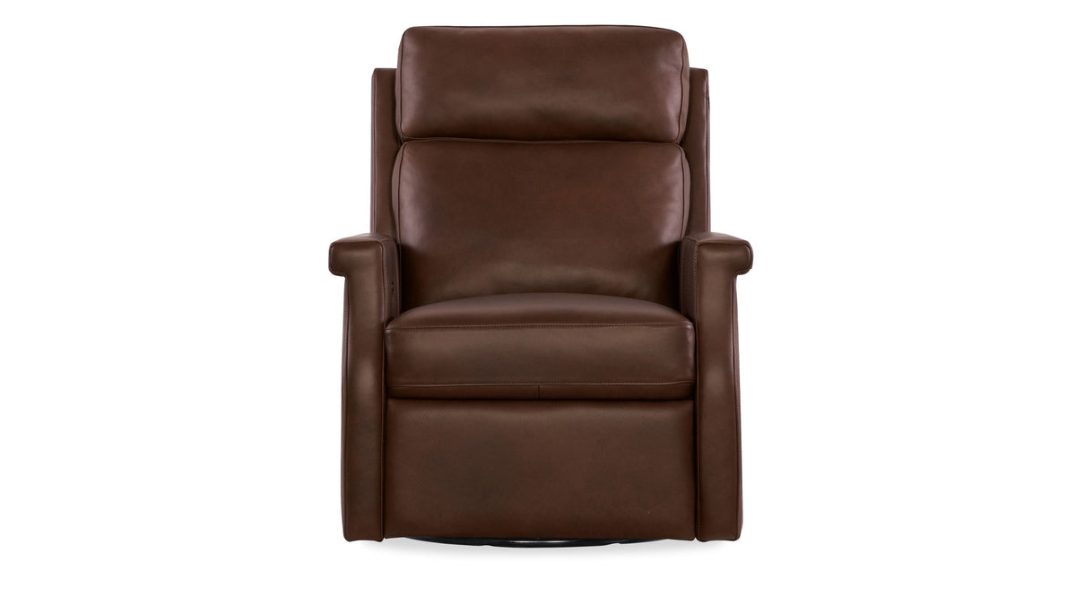 RC - Kaufman ZG Swivel Power Recliner With Pop-Up Headrest
