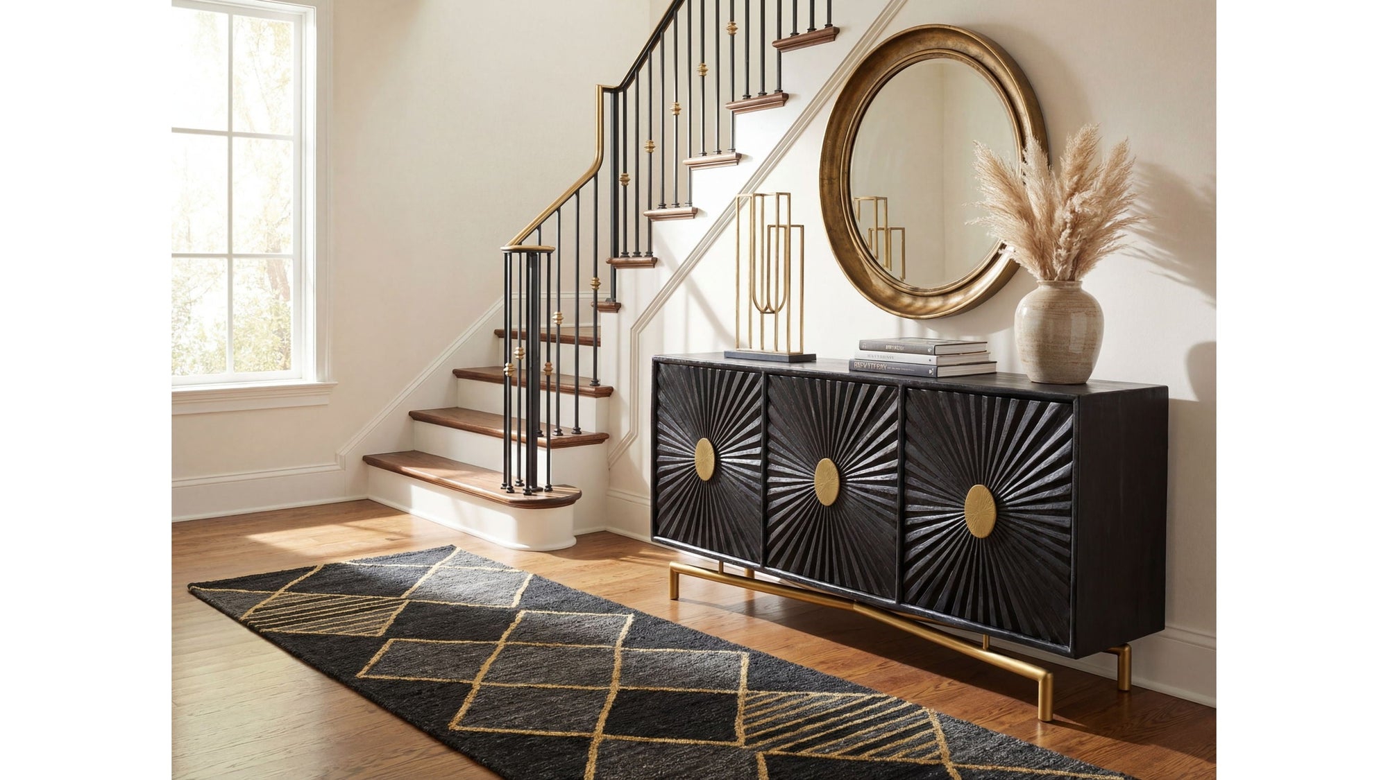 Entertainment Console 69" - Black
