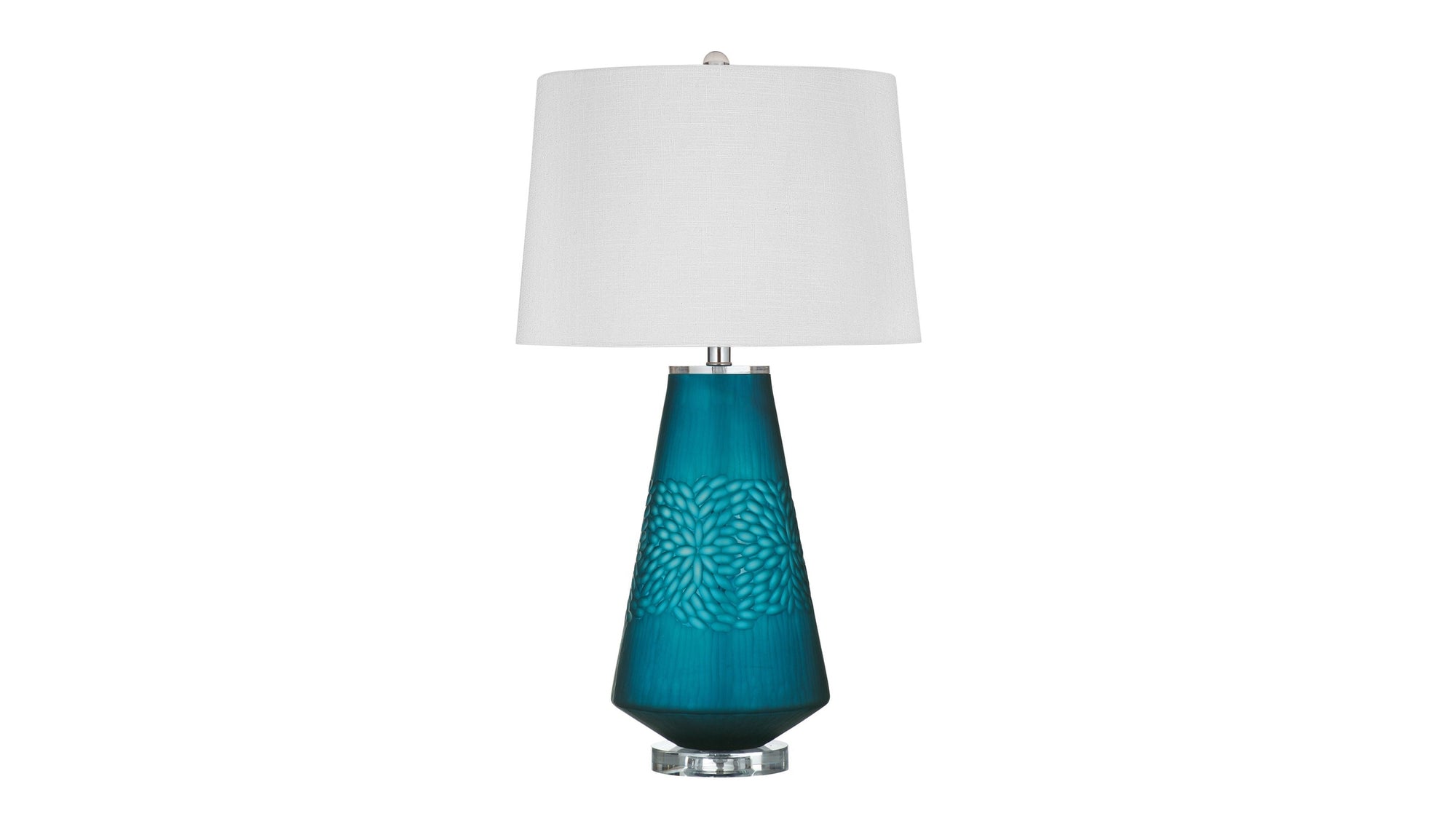 Marly - Table Lamp - Blue / White