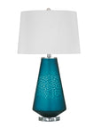 Marly - Table Lamp - Blue / White