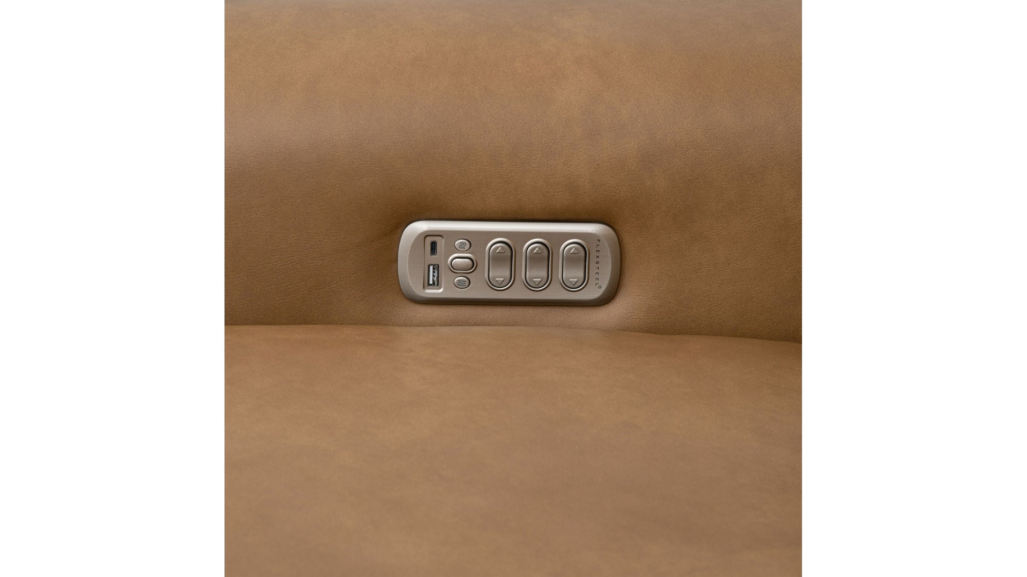 Felix - Power Reclining Sofa With Power Headrest, Lumbar, Heat & Massage
