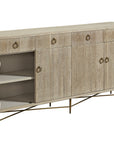 Emiko - 4-Drawer Server - Light Brown