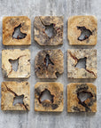 Bahati - Wood Wall Decor (Set of 9) - Natural