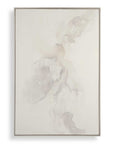 Evaporate - Abstract Art - Brown / Gray / Silver / Woodtone