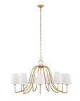 Seville - 9 Light Chandelier - Gold