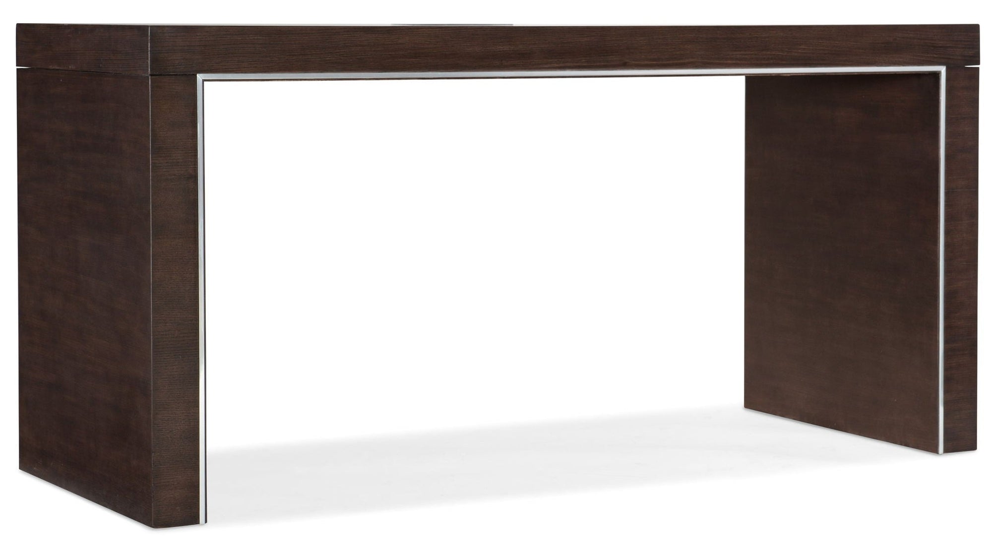 Work Your Way - 60" House Blend Writing Desk - Dark Brown