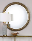 Spera - Round Mirror - Gold