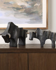 Regal Bull - Sculptures (Set of 2) - Bronze