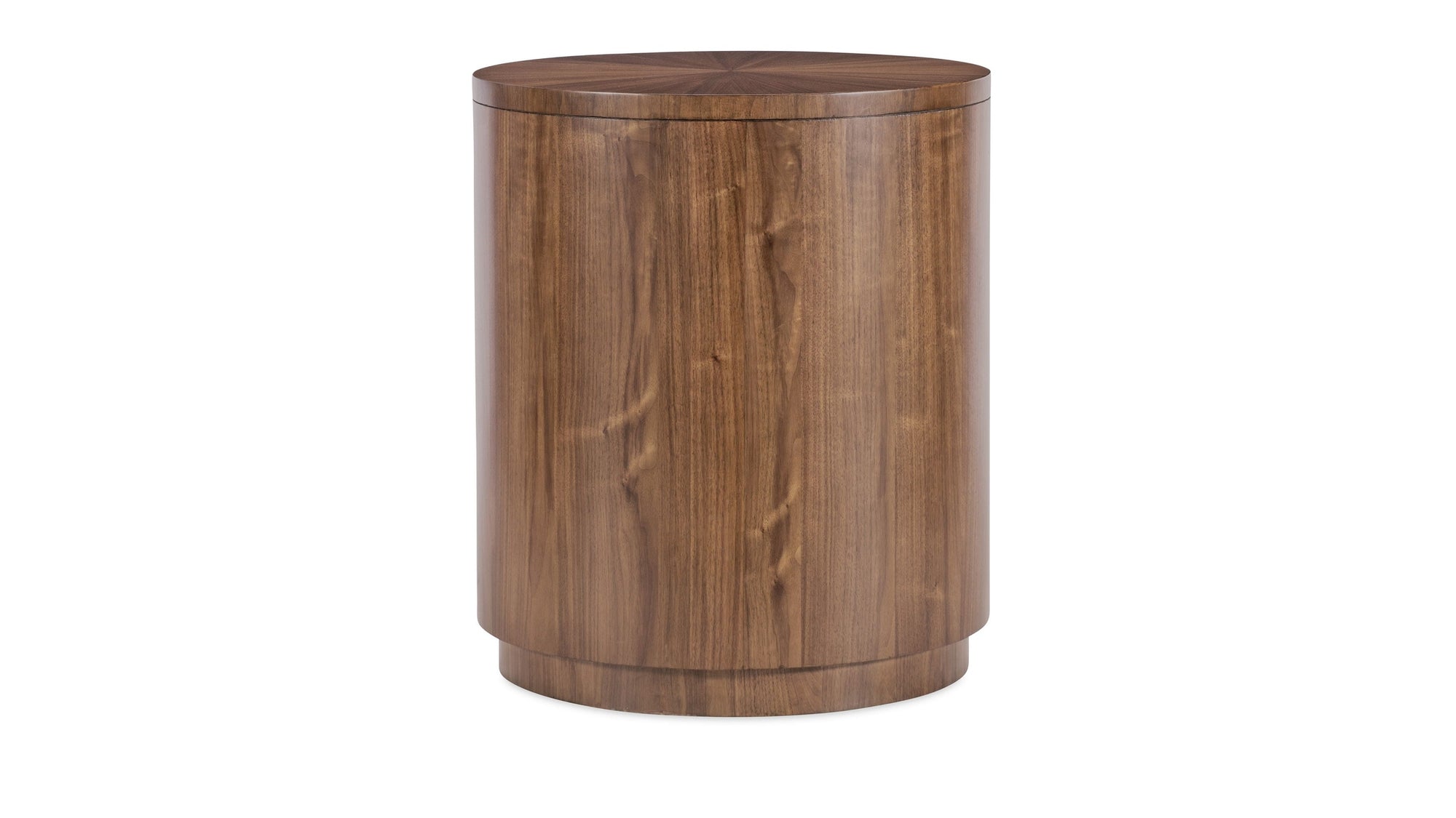 Eleana - Round Nightstand - Medium Wood