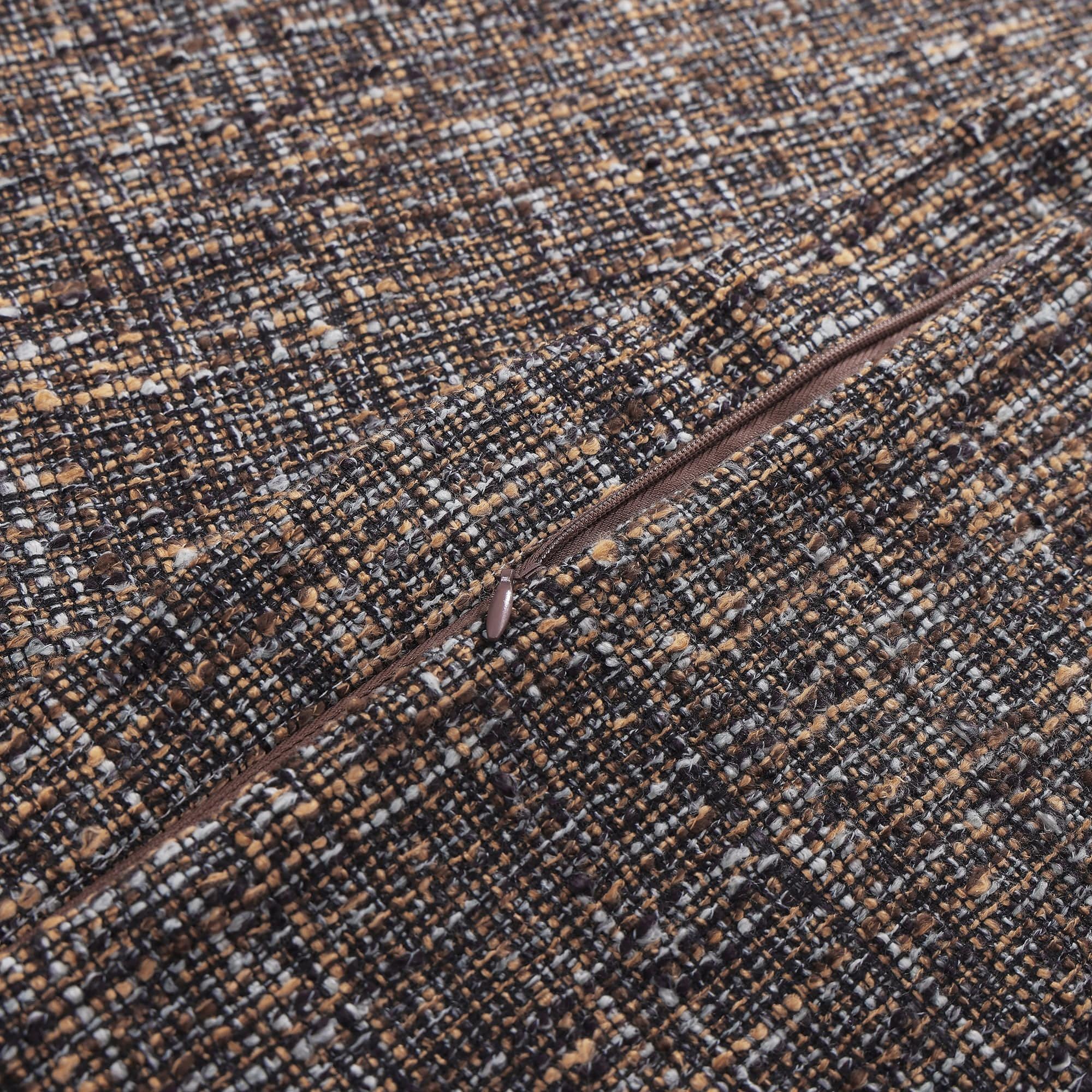 Tweed - Queen Comforter Set (Set of 3) - Brown