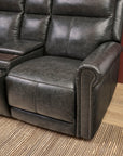 Alexander - Power Reclining Loveseat With Console, Power Headrest & Lumbar