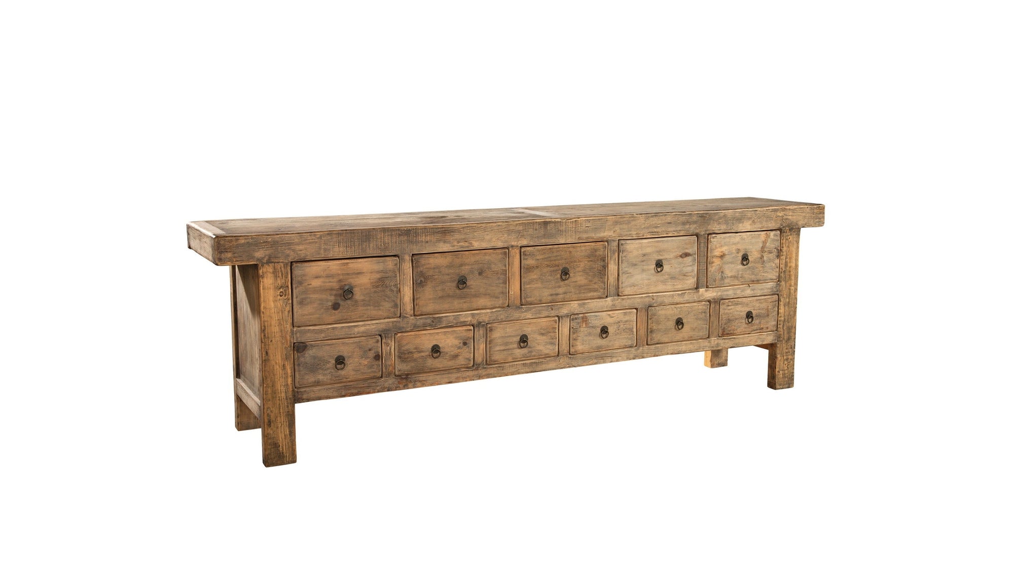 Old Pine - Drawer Bank - Light Brown