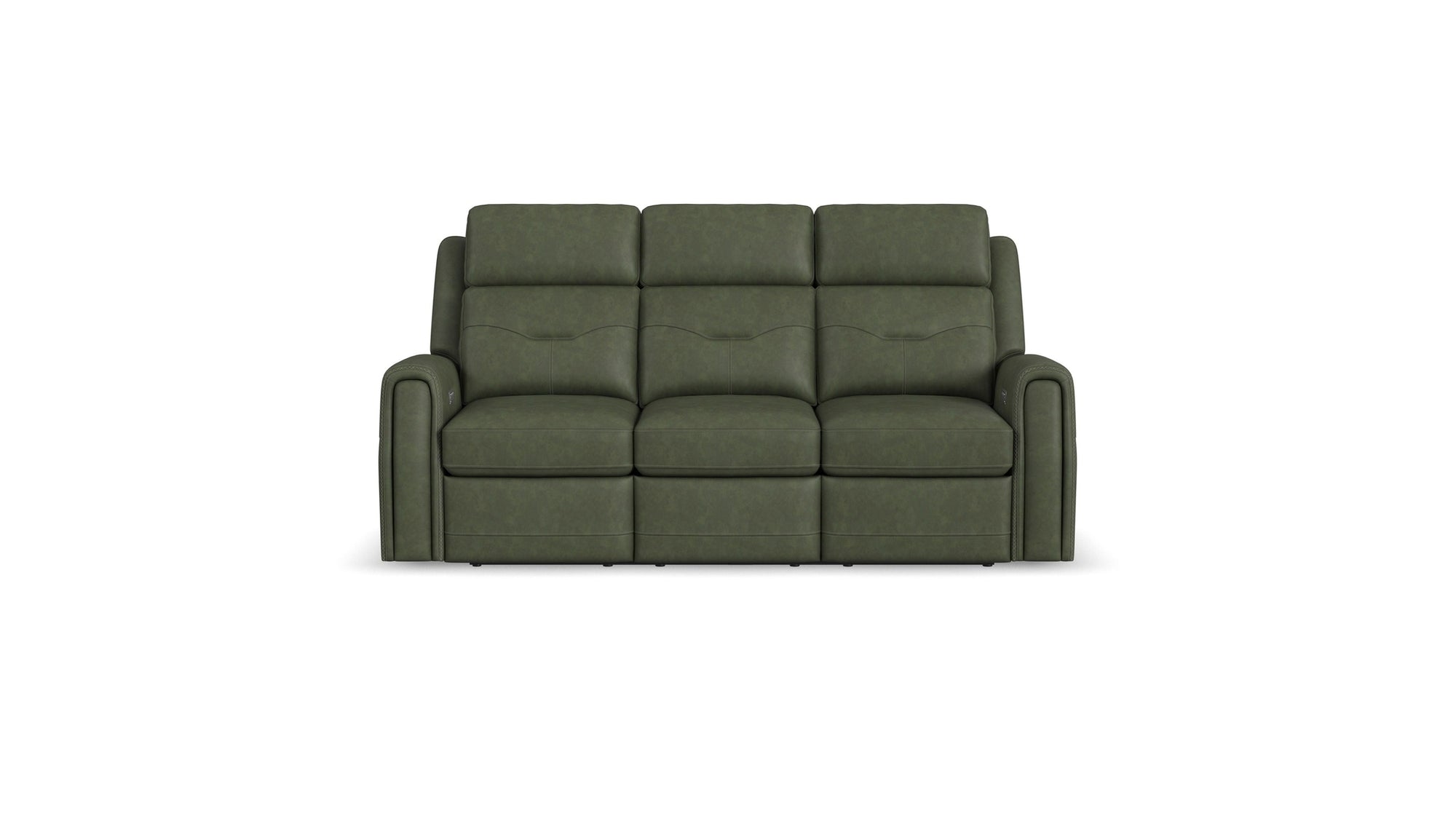 Felix - Power Reclining Sofa With Power Headrest, Lumbar, Heat &amp; Massage