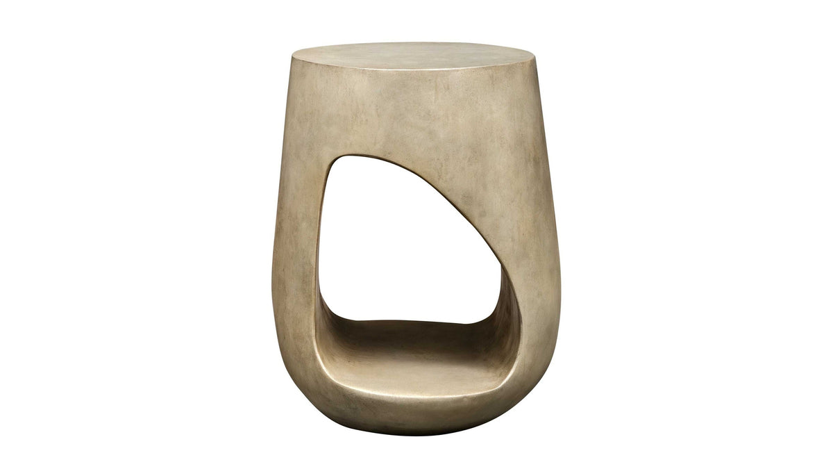 Lithos - Outdoor Accent Table - Gray