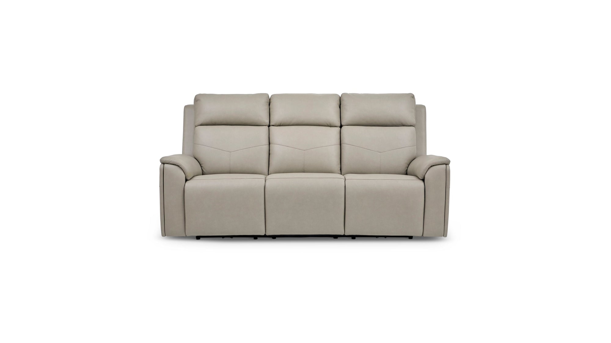 Vernon - Power Reclining Sofa With Console, Power Headrest, Lumbar, Heat &amp; Massage
